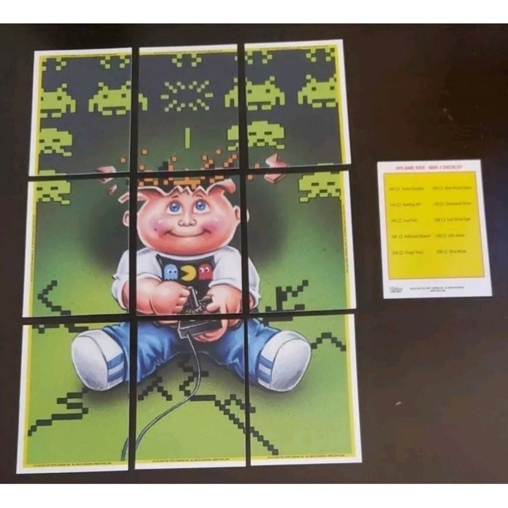 Garbage Pail Kids 2024 TOPPS GAME OVER Complete WAVE FOUR‎ 10 card base set - Picture 2 of 2